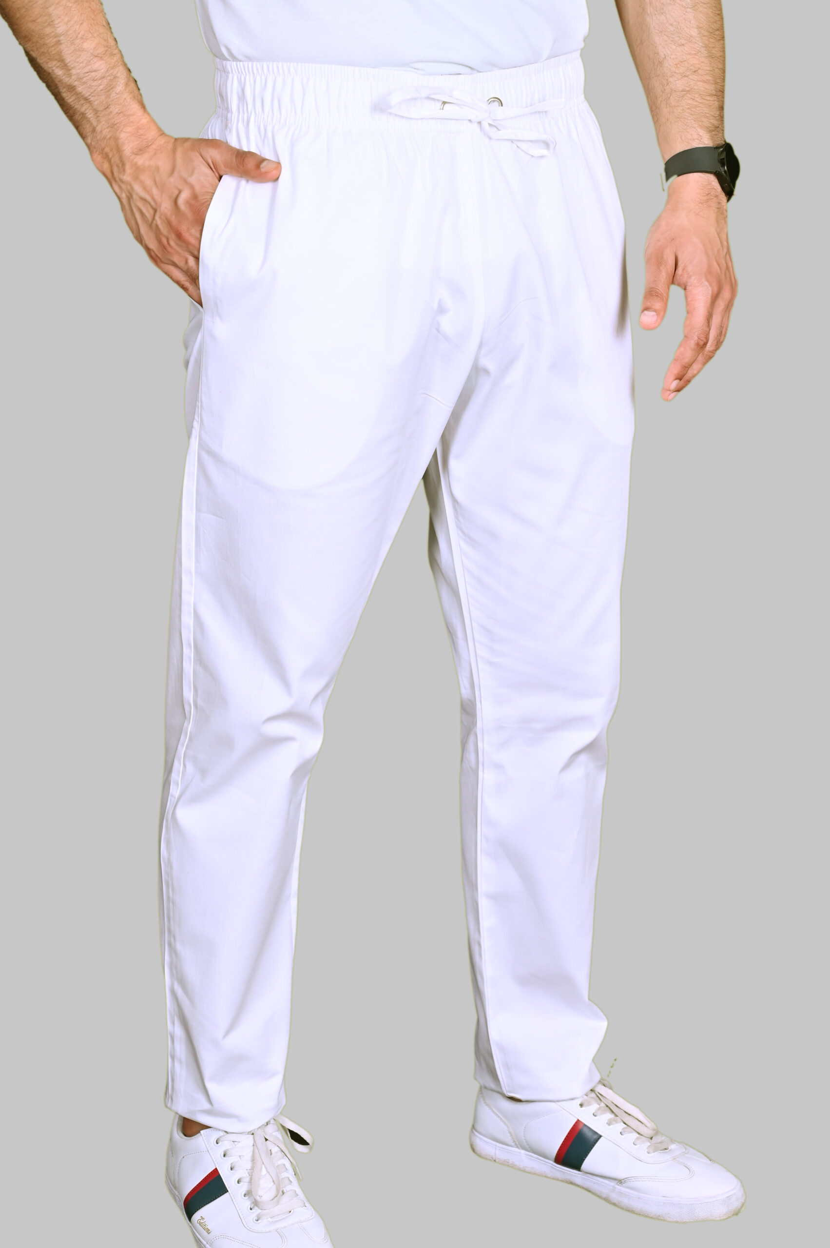 Men Scrub Maroon Pants - Image 2