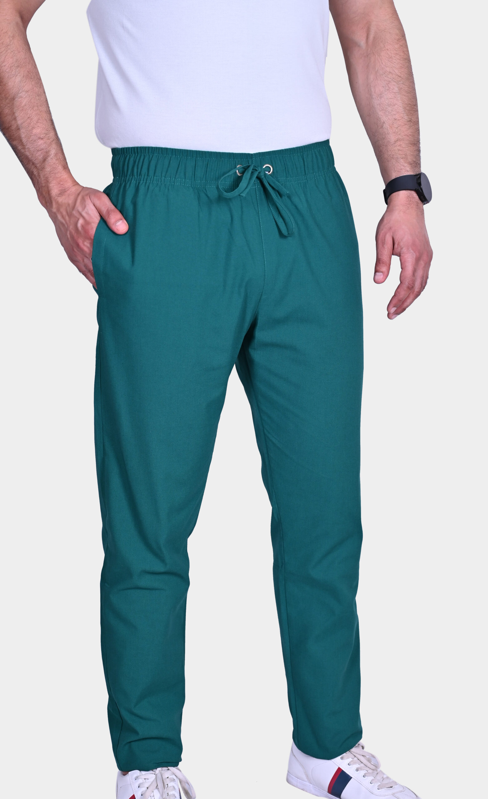 Men Scrub Maroon Pants - Image 3